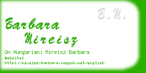 barbara mireisz business card